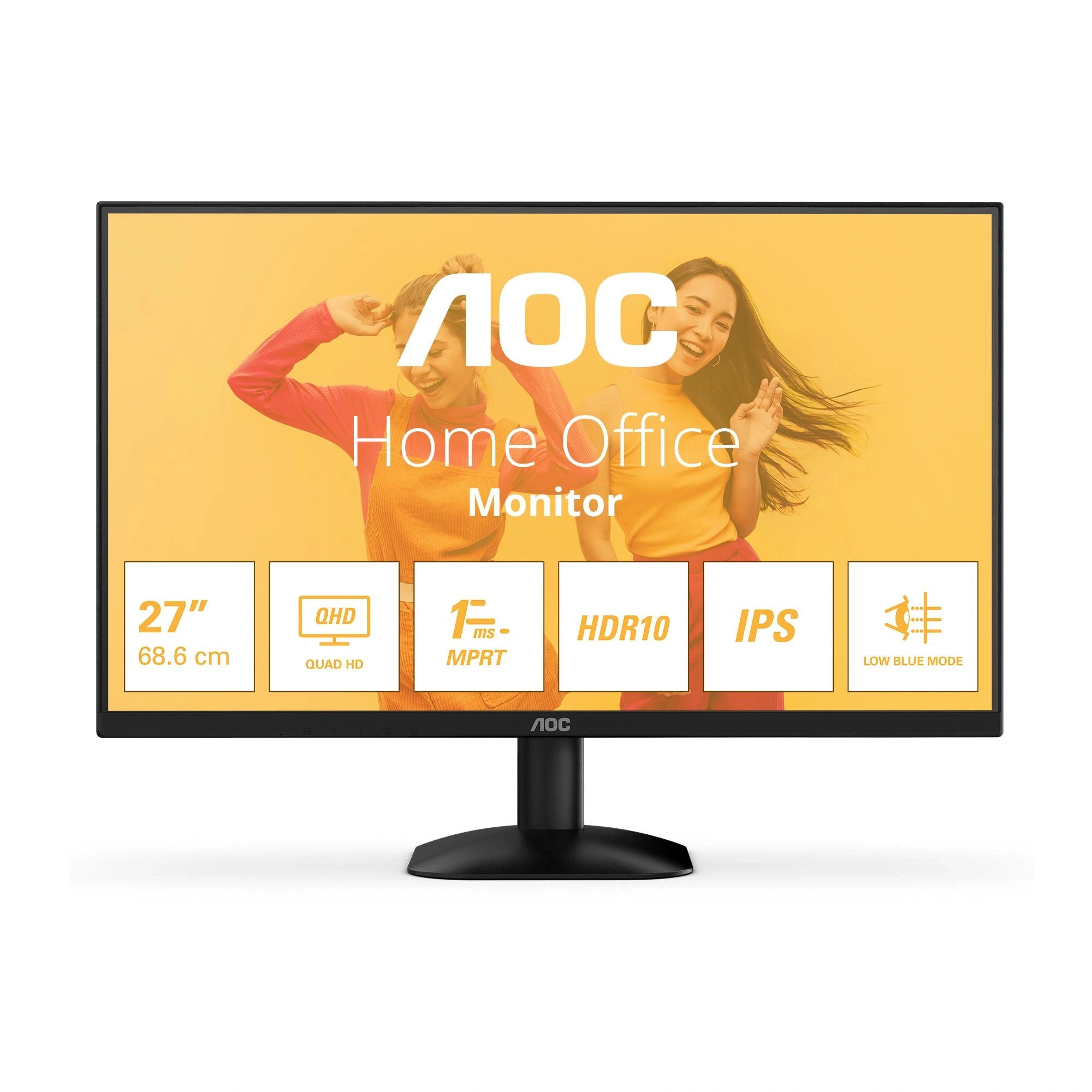AOC B3 Q27B35E pantalla para PC 68,6 cm (27") 2560 x 1440 Pixeles Quad HD LED Negro