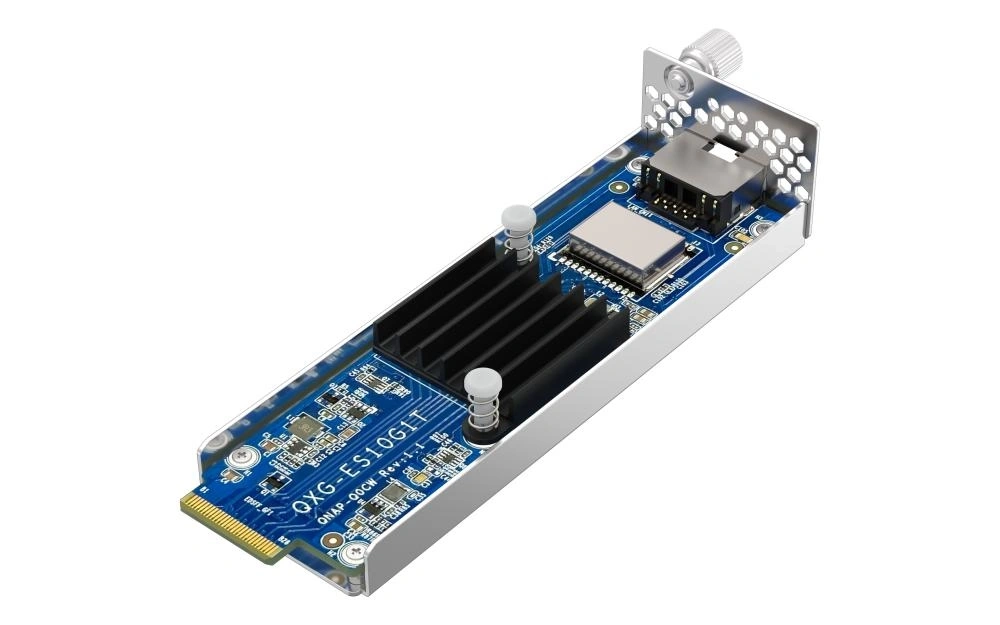QNAP QXG-ES10G1T E1.S LAN Module red modulo transceptor 10000 Mbit/s RJ-45