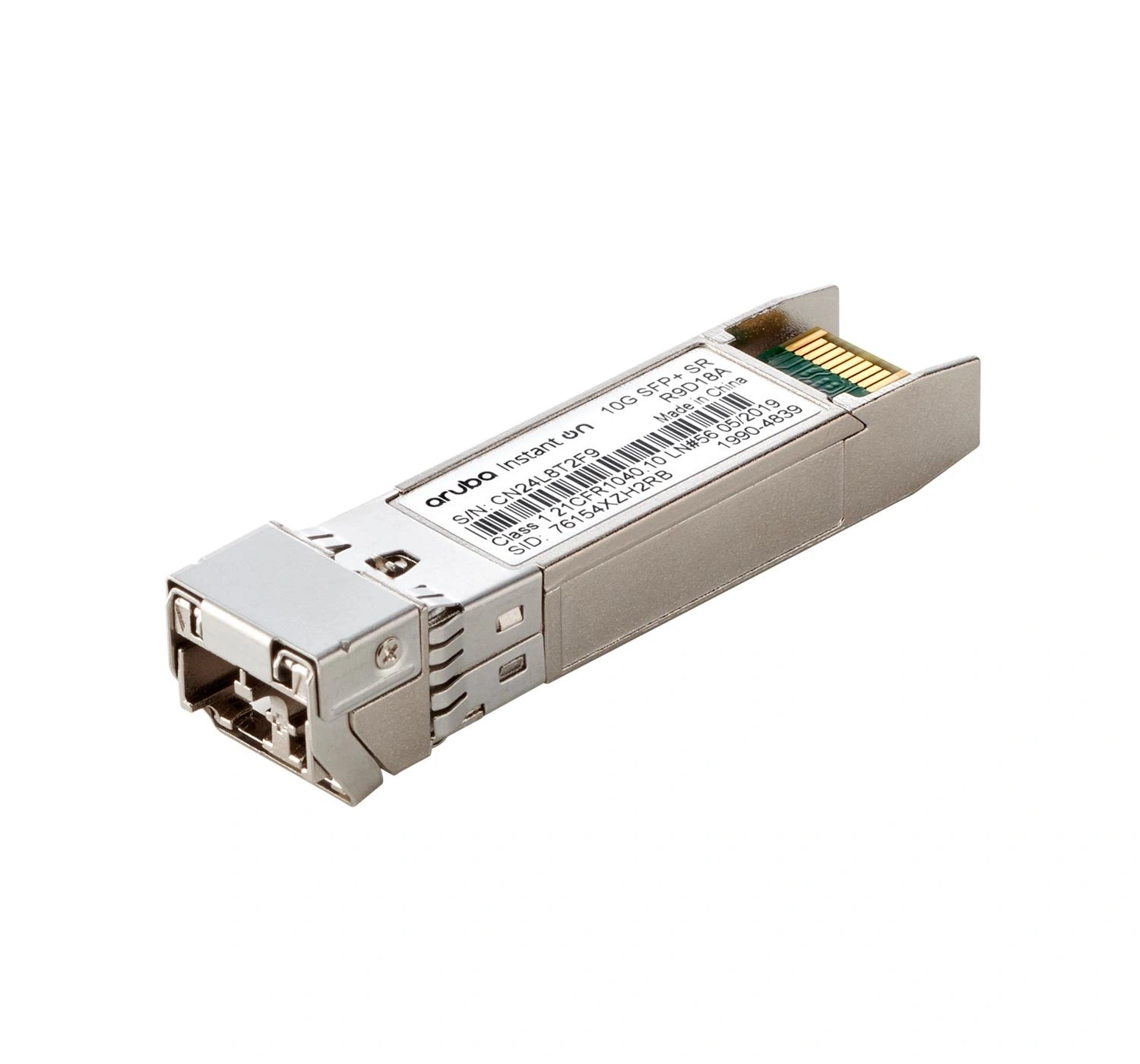 HPE Aruba Networking Aruba Instant On 10G SFP+ LC SR 300m OM3 MMF red modulo transceptor Fibra óptica 10000 Mbit/s SFP+