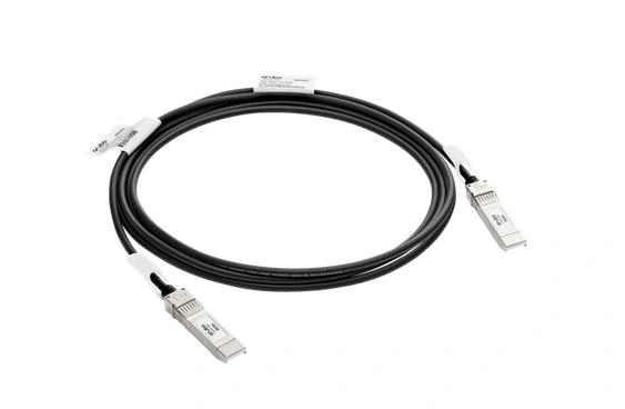 HPE Aruba Networking R9D20A Cable de fibra óptica e InfiniBand 3 m SFP+ Negro, Plata
