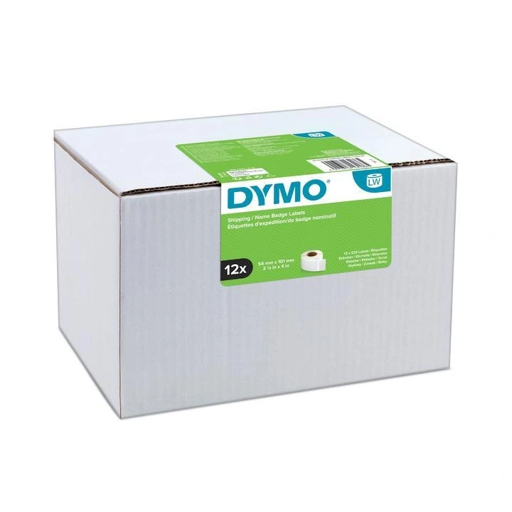 Dymo S0722420 / 13186 etiquetas para direcciones de envío pack 12 piezas 99014  (original)