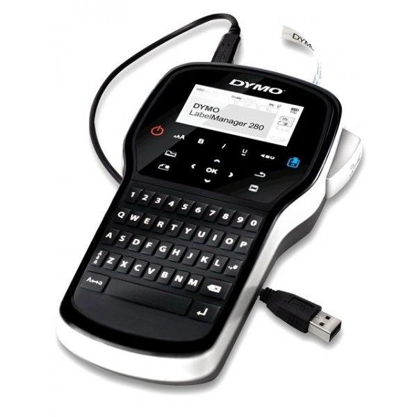 DYMO LabelManager 280 impresora de etiquetas Transferencia térmica D1 QWERTY
