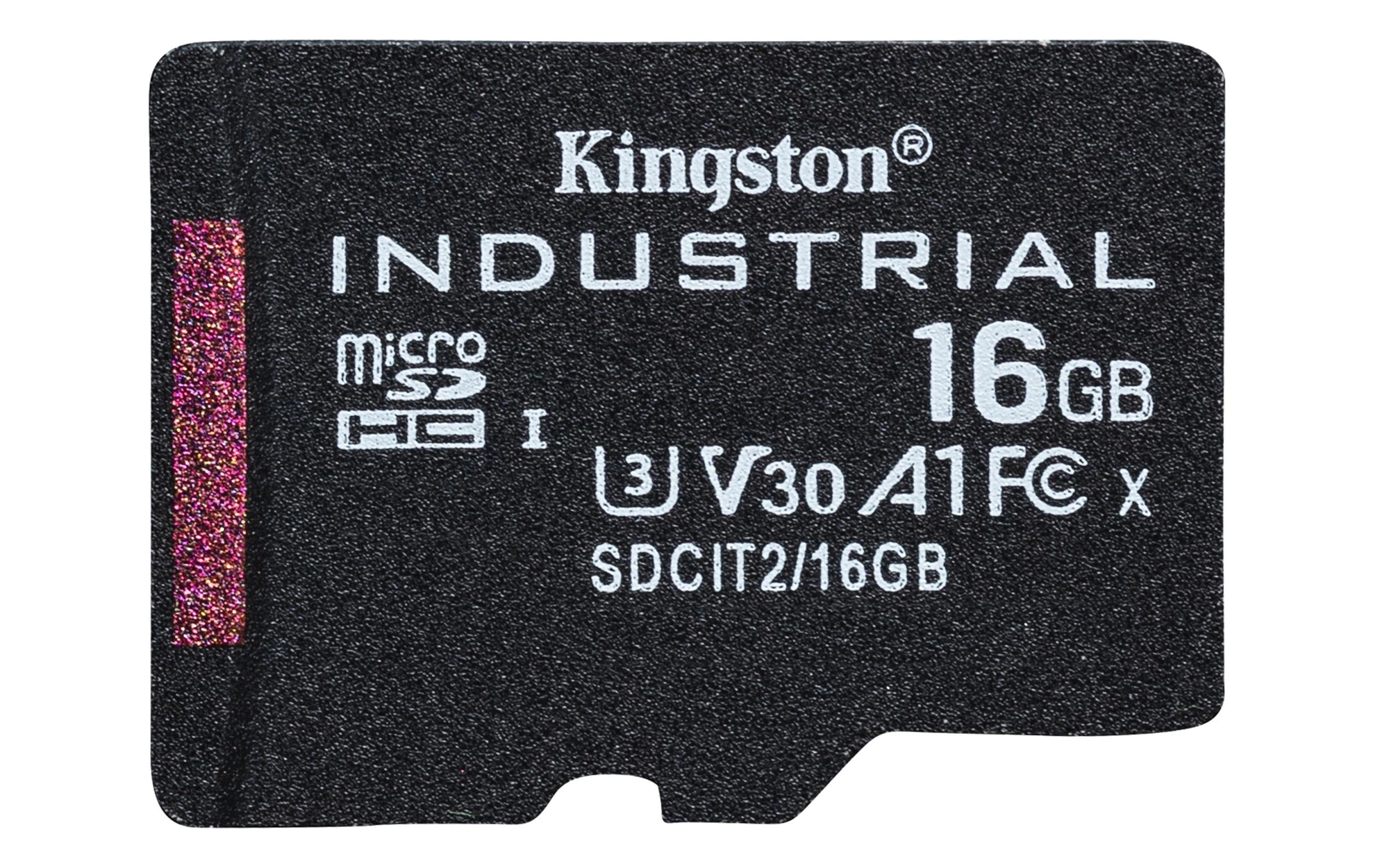 Kingston Technology Tarjeta 16GB microSDHC Industrial C10 A1 pSLC paquete individual sin adaptador