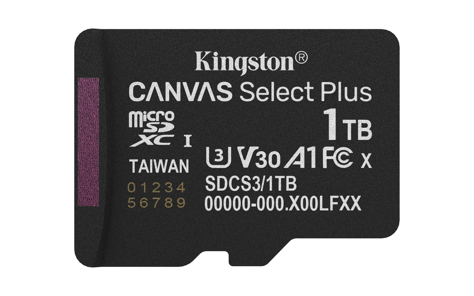 Kingston Technology 1TB micSDXC Canvas Select Plus Gen3 150R A1 (Adaptador de SD no incluido)