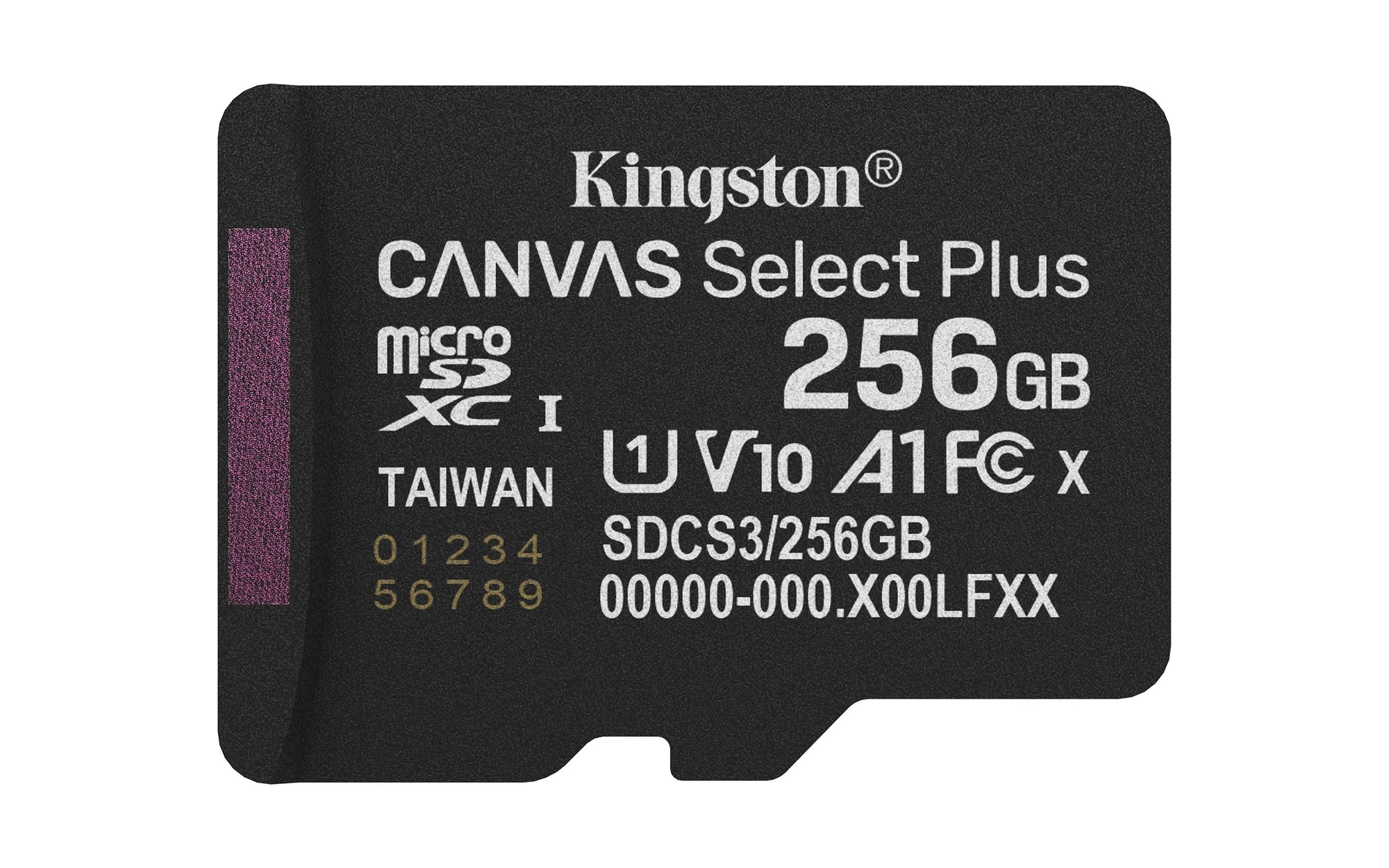 Kingston Technology 256GB micSDXC Canvas Select Plus Gen3 150R A1 (Adaptador de SD no incluido)