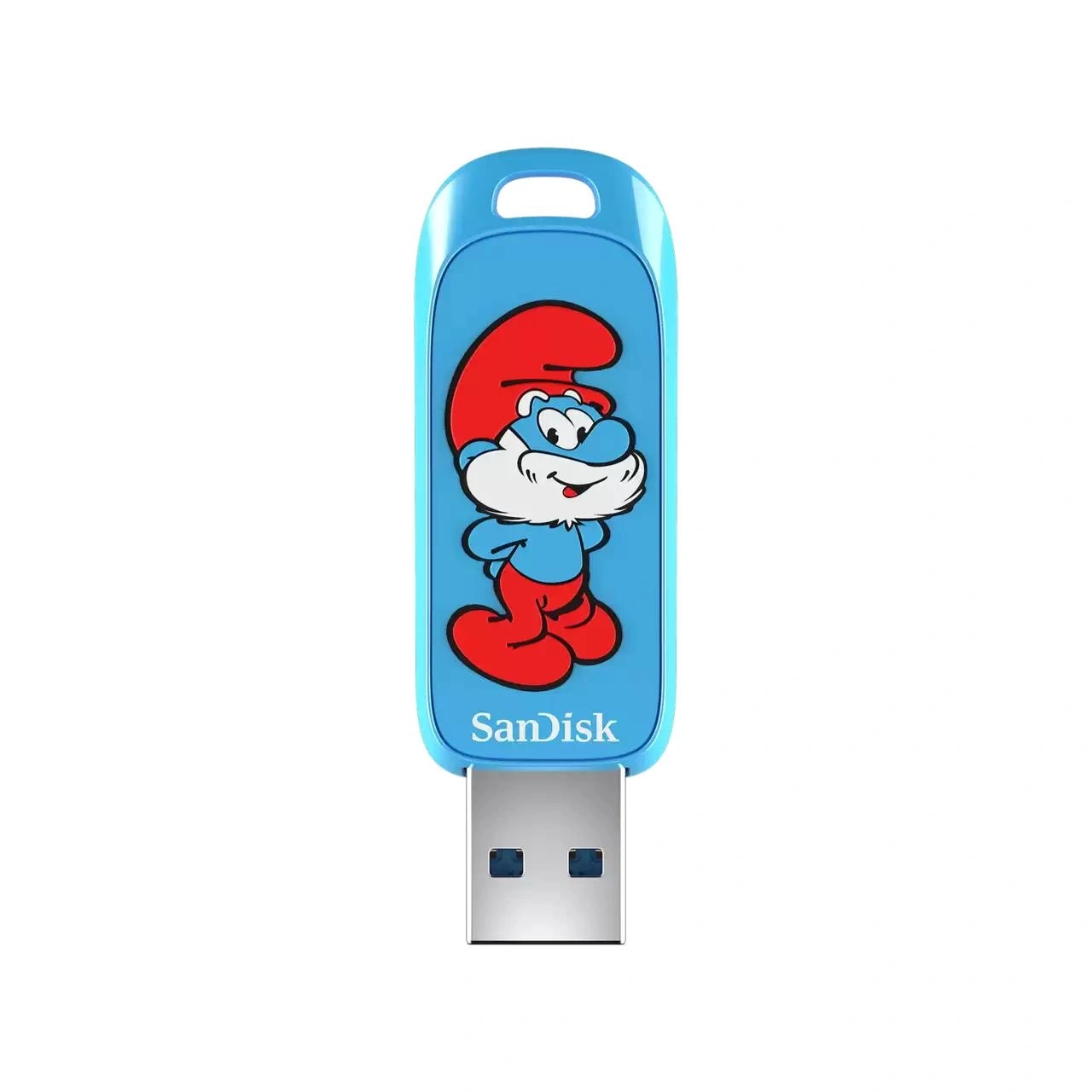 SanDisk Smurfs unidad flash USB 128 GB USB tipo A 3.2 Gen 1 (3.1 Gen 1) Azul