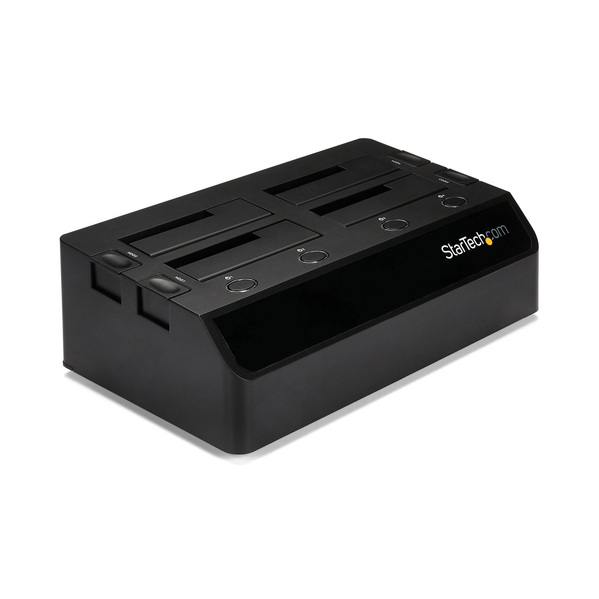 StarTech.com Base de Acoplamiento USB 3.0 de 4 Bahías SATA - Docking Station USB de Discos Duros o SSD SATA III de 2,5/3,5" - de Intercambio en C