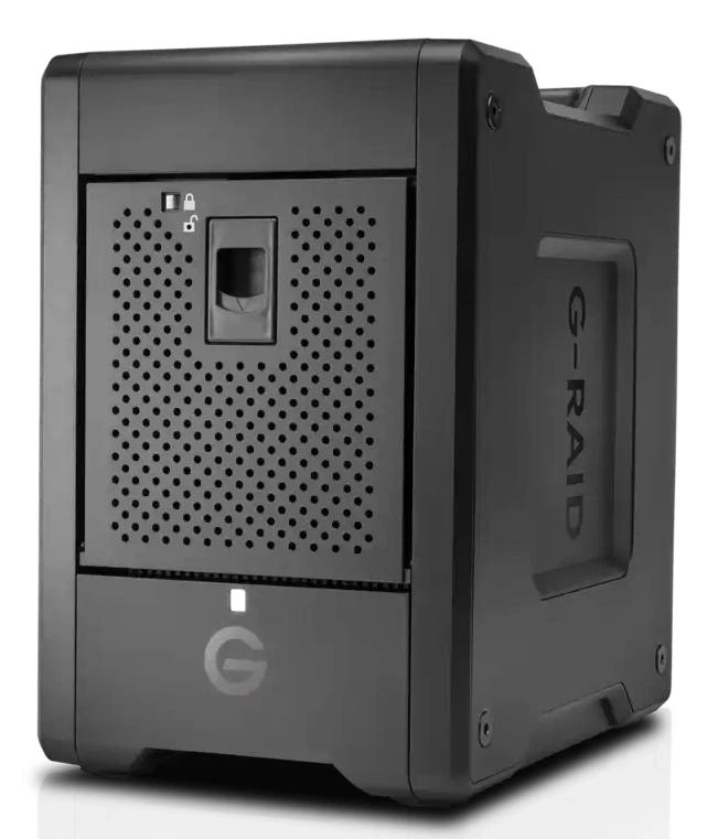 SanDisk G-RAID SHUTTLE 4 unidad de disco multiple 48 TB Escritorio Negro