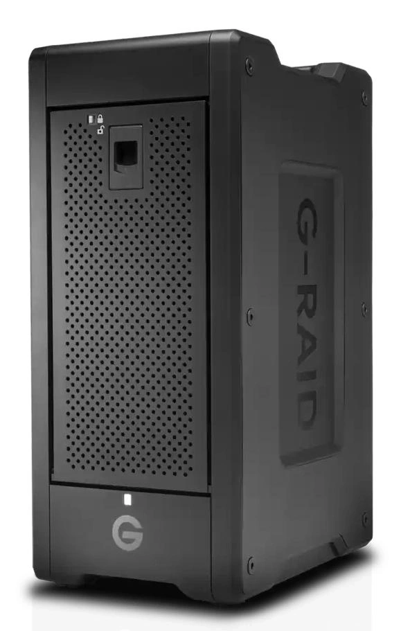 SanDisk G-RAID SHUTTLE 8 unidad de disco multiple 96 TB Escritorio Negro