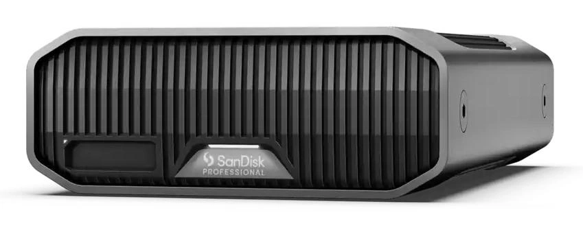 SanDisk G-DRIVE PROJECT disco duro externo 18 TB 7200 RPM USB Tipo C 3.2 Gen 2 (3.1 Gen 2) Gris