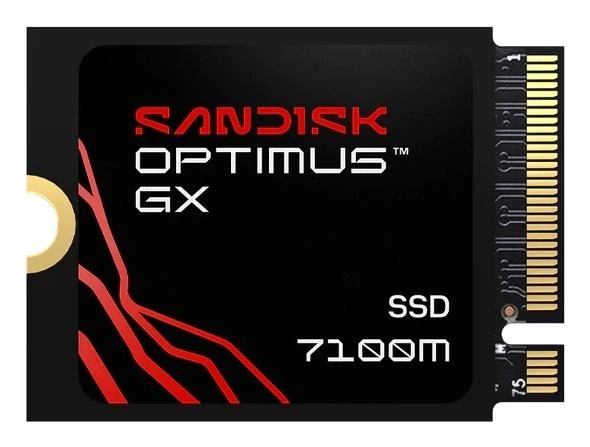 SanDisk Optimus GX 7100M 2 TB M.2 PCI Express 4.0 NVMe TLC 3D NAND