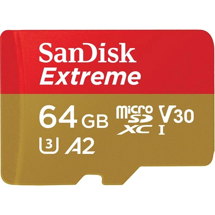 Tarjeta Micro SDXC - SanDisk Extreme®, 64GB, Hasta 170 MB/s, U3, V30, A2, C10, Apta Drones, 4k UHD, Multicolor – imagen 4