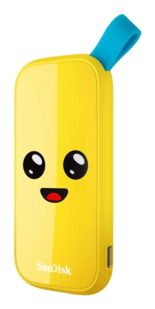 SanDisk SDSSDE30-2T00-G25F unidad externa de estado sólido 2 TB USB Tipo C 3.2 Gen 2 (3.1 Gen 2) Amarillo
