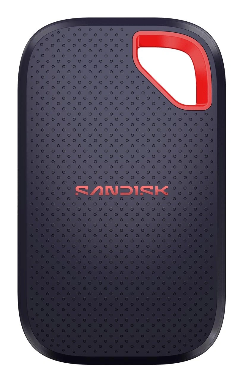 SanDisk Extreme Portable SSD (V3) 2 TB USB Tipo C USB 3.2 Gen 2x2 Rojo, Azul