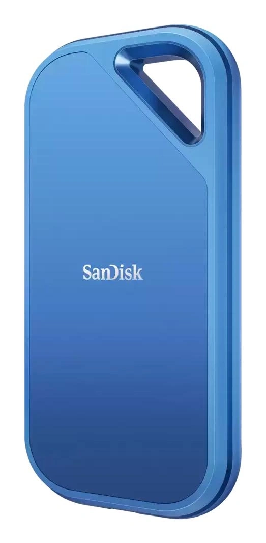 Disco duro SSD externo 2 TB - Sandisk Creator Pro Portable SSD, Hasta 2000/MBs de lectura, IP65, USB-C, Azul – imagen 4