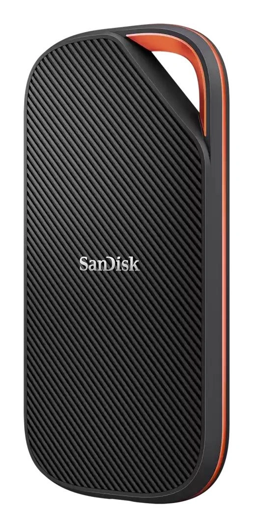 SanDisk Extreme Pro Tecnología Thunderbolt (Rayo) 4 TB USB Tipo C USB4 Gen 3x2 Negro, Naranja