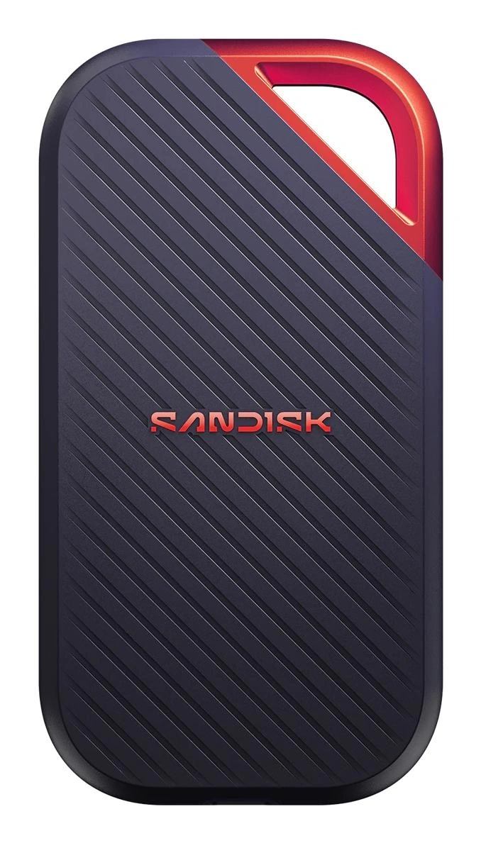 SanDisk Extreme PRO Portable SSD (V3) 4 TB USB Tipo C Marina, Rojo