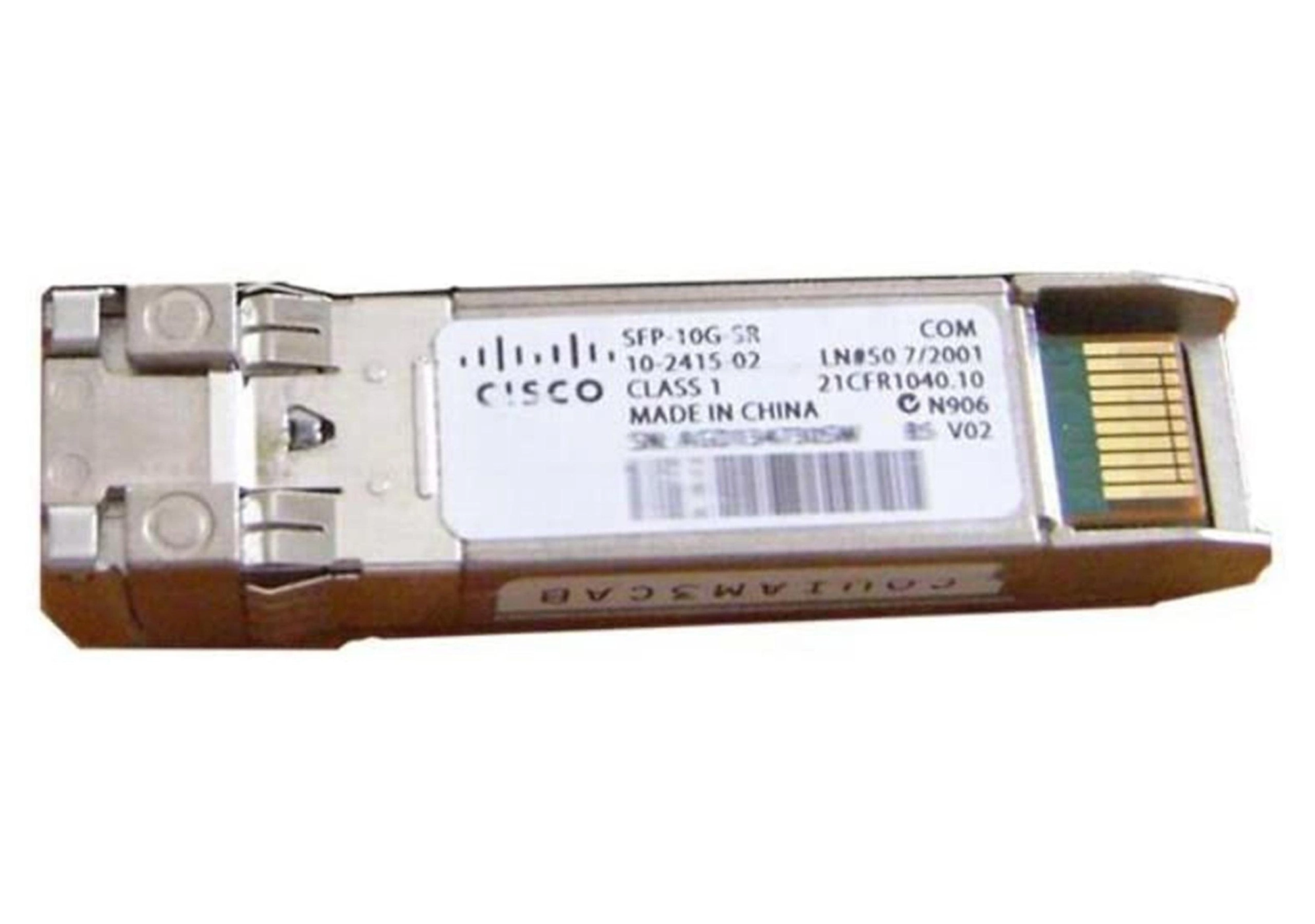 Cisco SFP-10G-SR-S= red modulo transceptor Fibra óptica 10000 Mbit/s SFP+ 850 nm