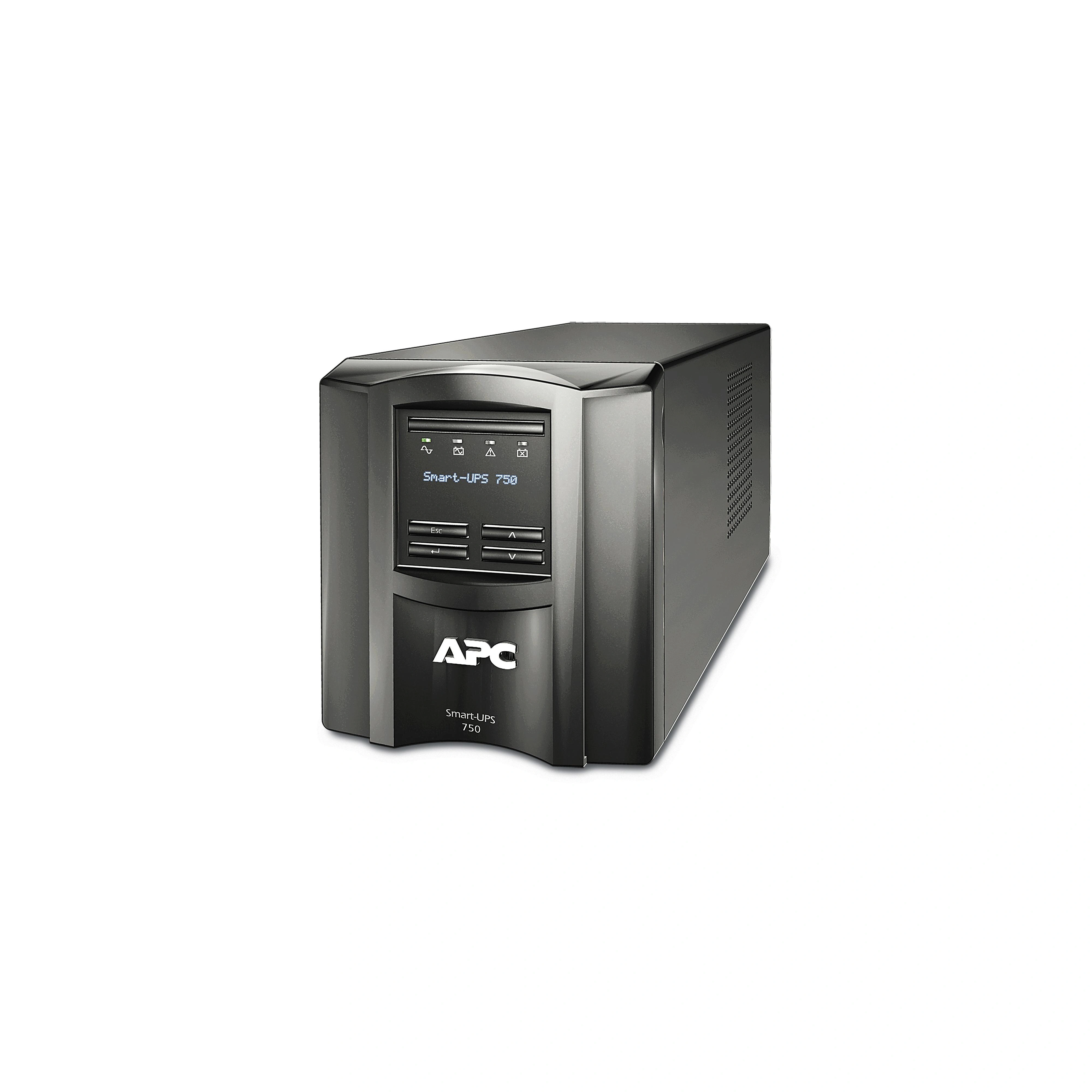 APC SMT750I sistema de alimentación ininterrumpida (UPS) Línea interactiva 0,75 kVA 500 W 8 salidas AC