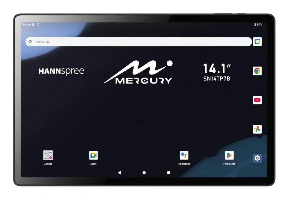 Hannspree Mercury Mediatek LTE 128 GB 35,8 cm (14.1") 6 GB Wi-Fi 5 (802.11ac) Android 15 Negro