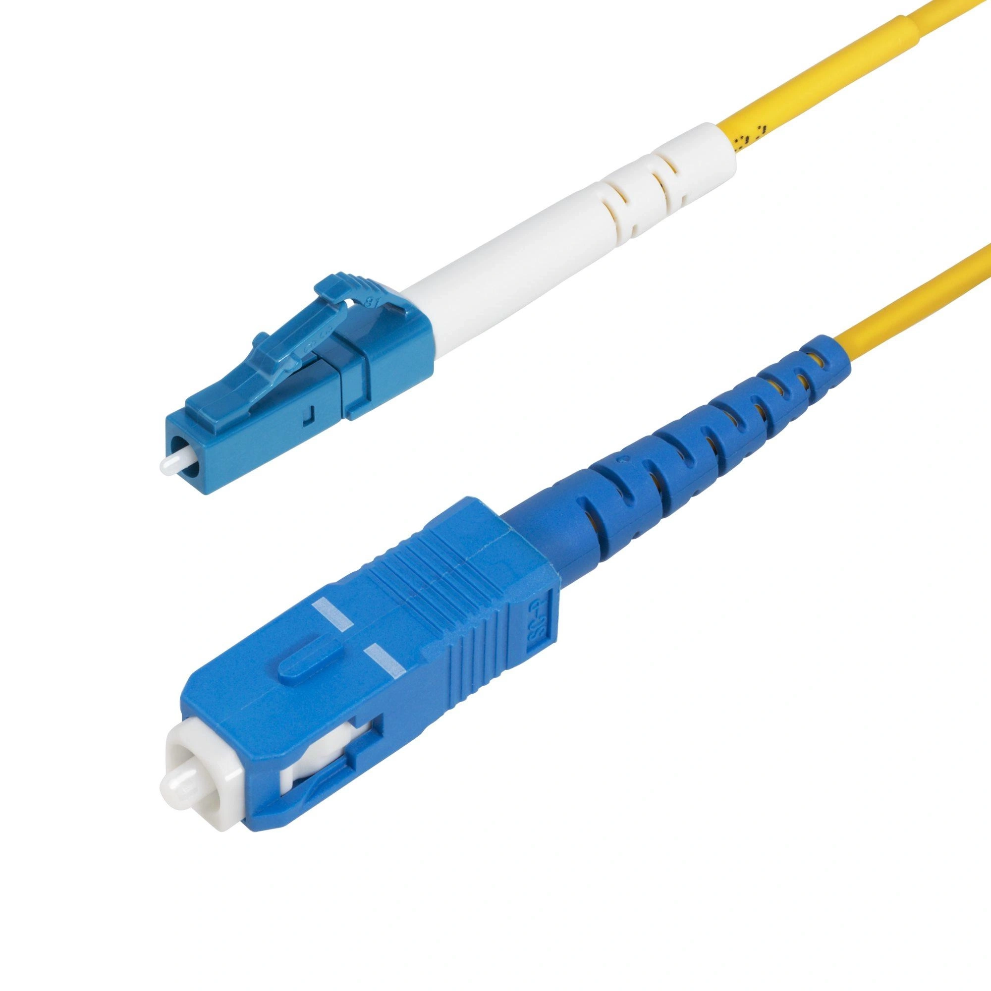 StarTech.com Cable de Fibra Óptica Simplex LC a SC (UPC) OS2 Monomodo de 2m - 9/125µm - 40G/100G - Resistente a Dobleces - Low Insertion Loss - C
