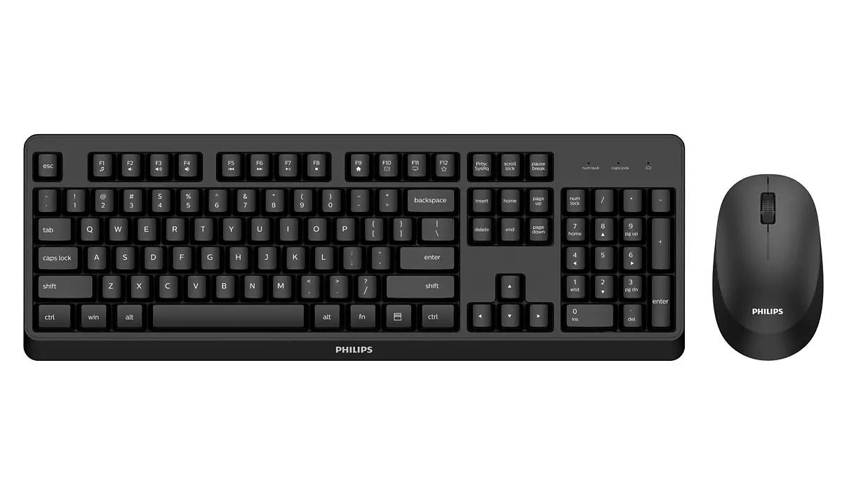 Philips Teclado Y Ratón Inalámbricos Spt6307bl Inglés