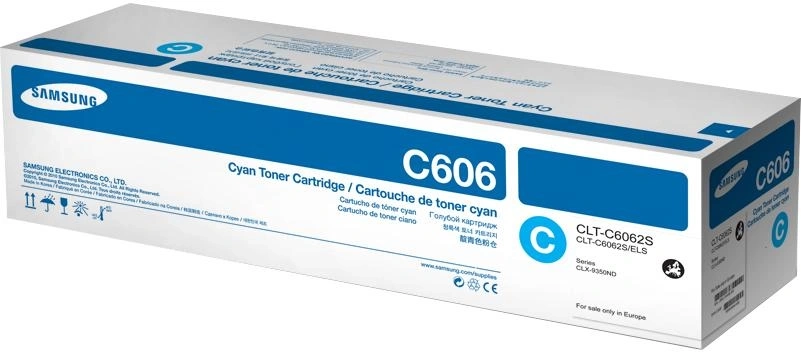 Samsung Cartucho de tóner cian CLT-C6062S