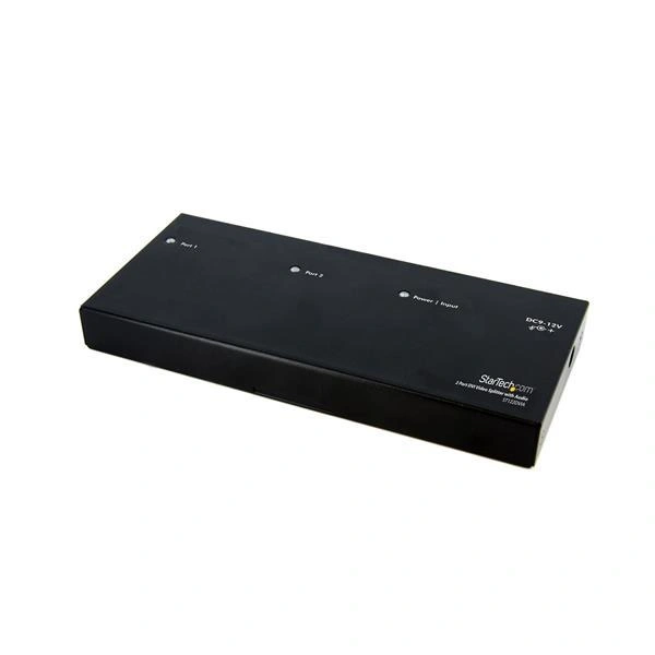 StarTech.com Duplicador Divisor Multiplicador de Vídeo DVI y Audio de 2 puertos - Cable