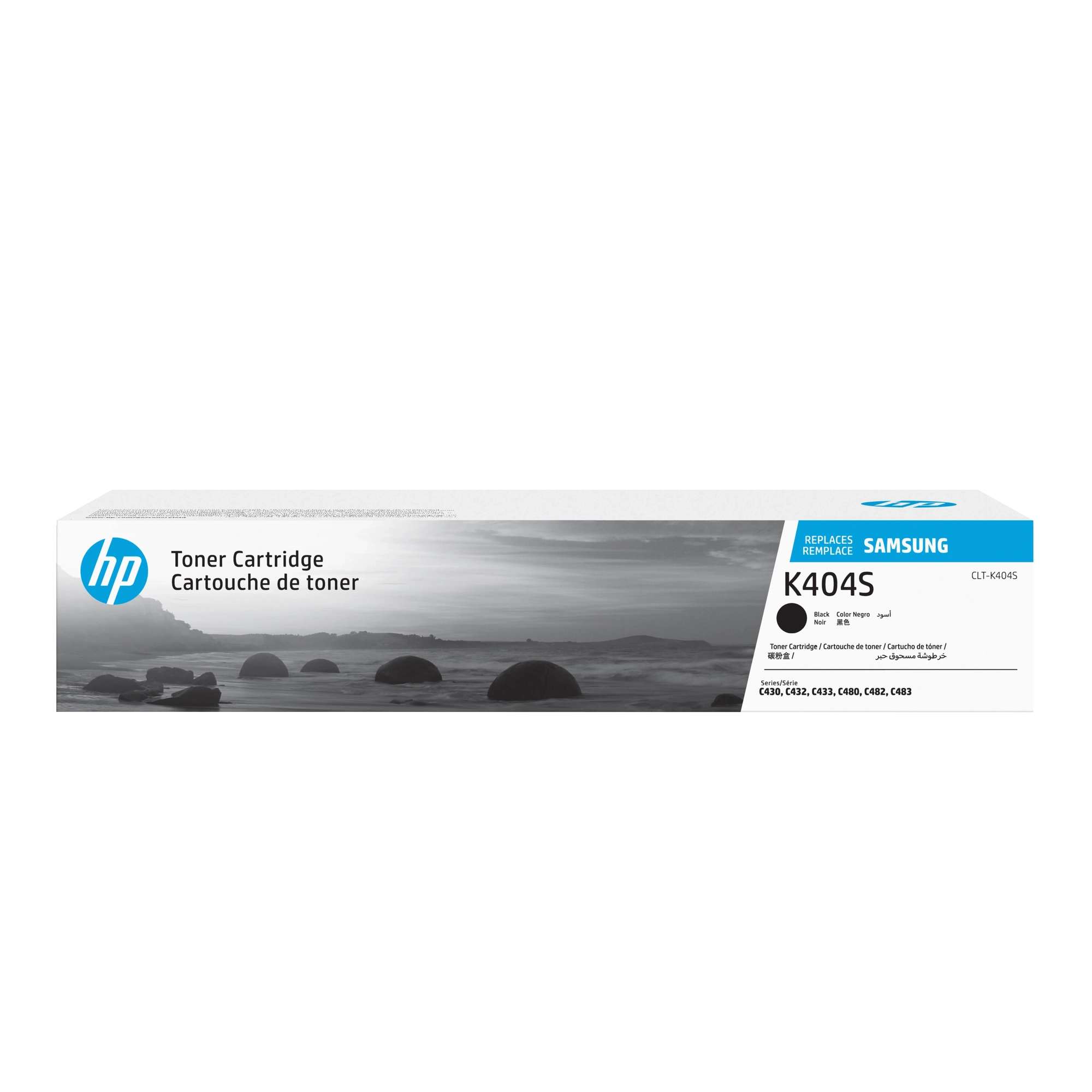 Samsung Cartucho de Tóner Original HP CLT-K404S negro