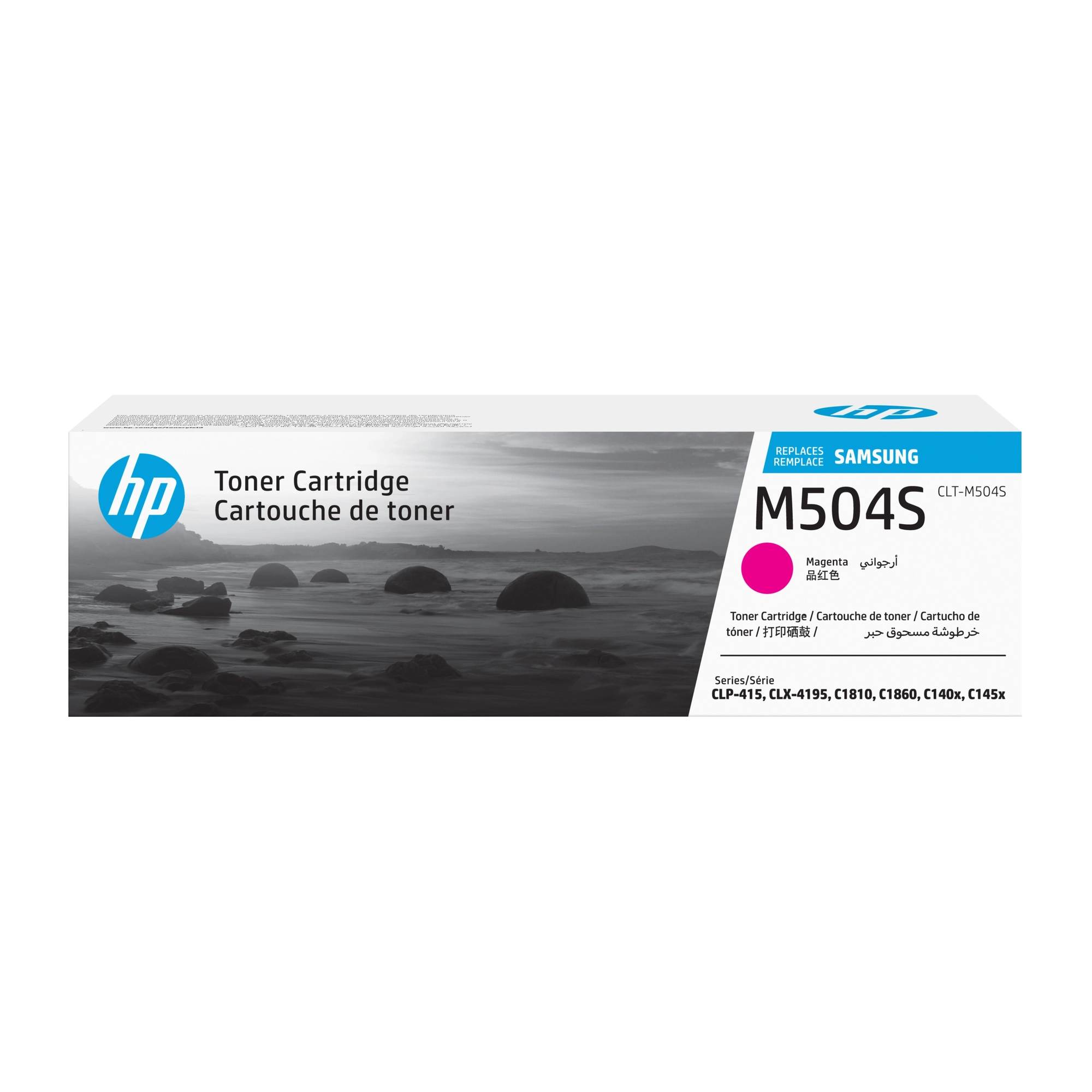 Samsung Cartucho de Tóner Original HP CLT-M504S magenta