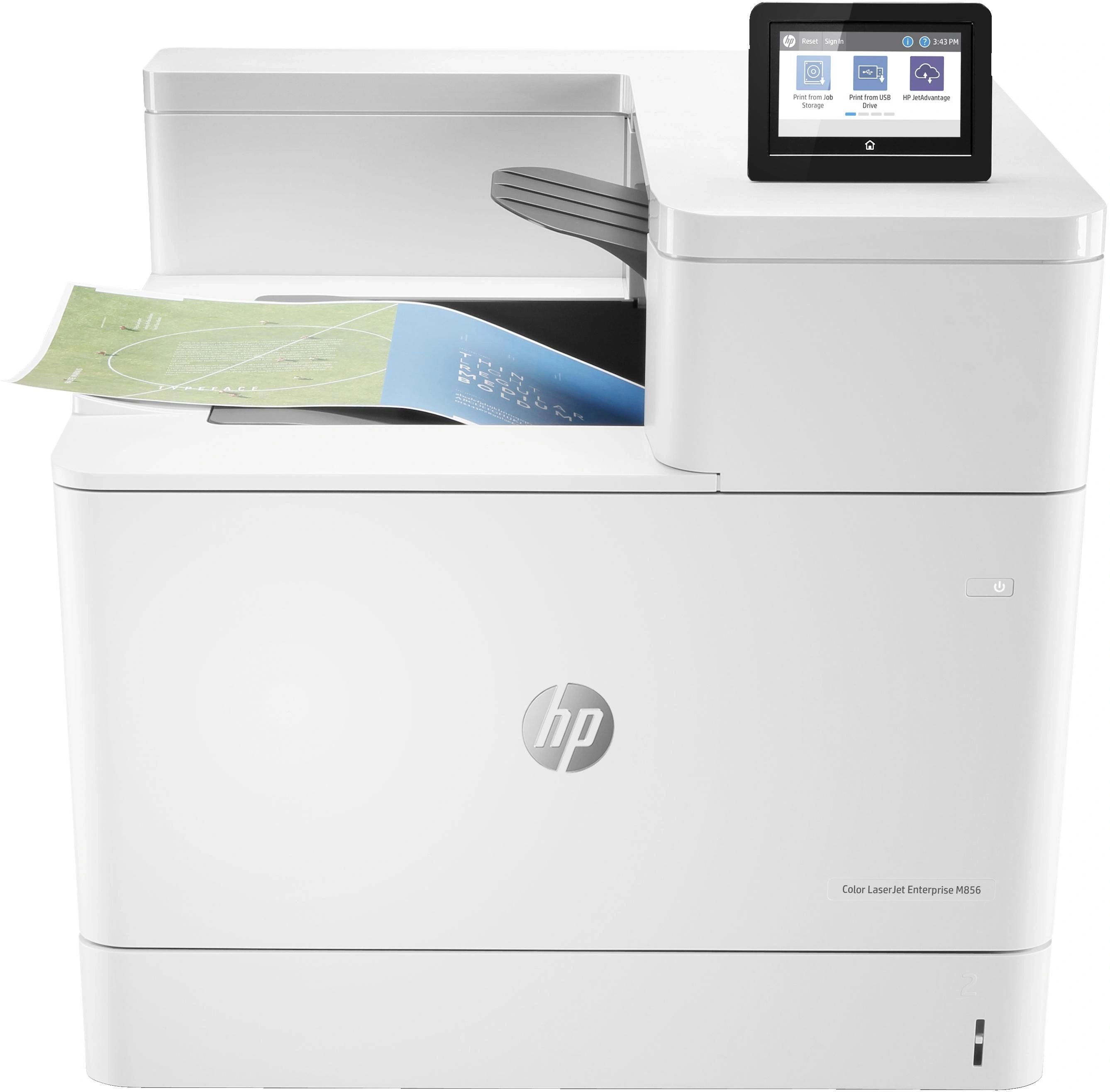 HP Color LaserJet Enterprise LaserJet Enterprise M856dn Color Impresora, Solo Ethernet; A doble cara