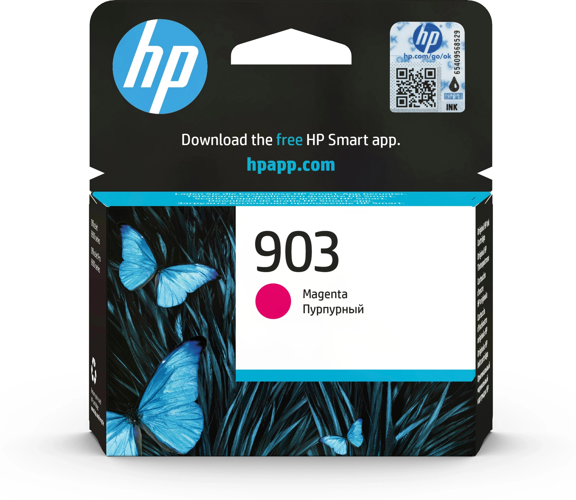 HP Cartucho de tinta Original 903 magenta