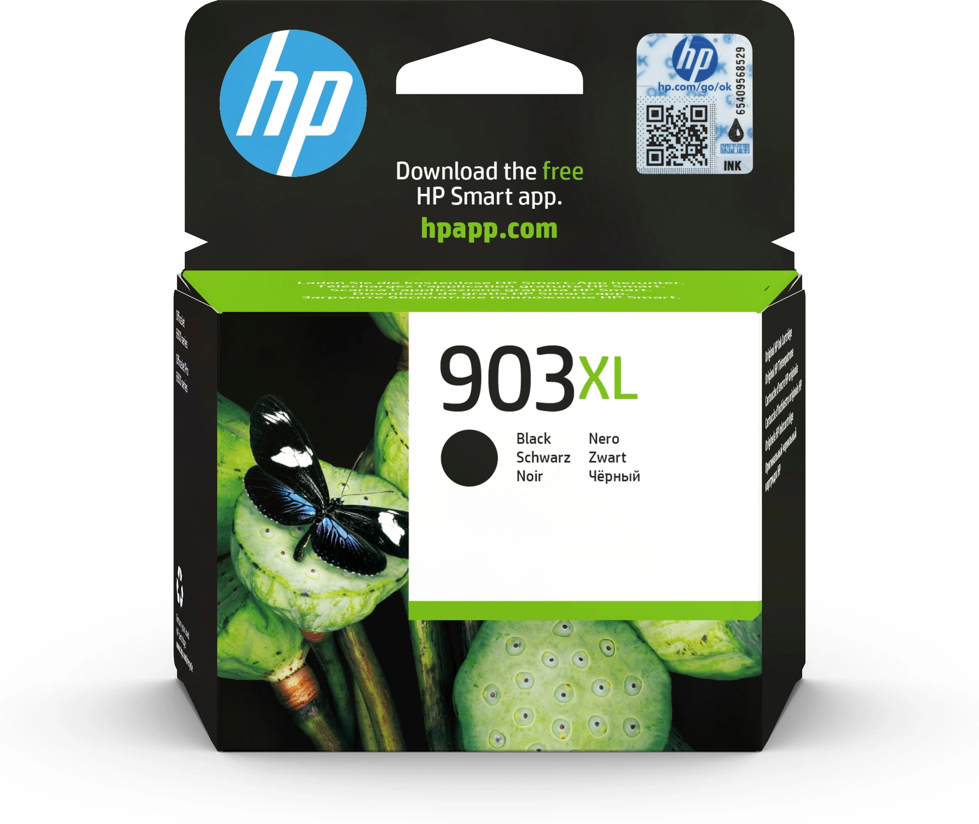 HP Cartucho de tinta Original 903XL negro de alto rendimiento