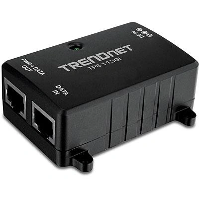 Trendnet TPE-113GI adaptador e inyector de PoE Gigabit Ethernet 48 V