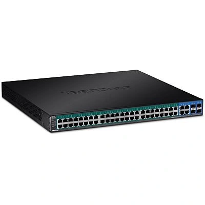 Trendnet TPE-5240WS switch Gestionado Gigabit Ethernet (10/100/1000) Energía sobre Ethernet (PoE) 1U Negro