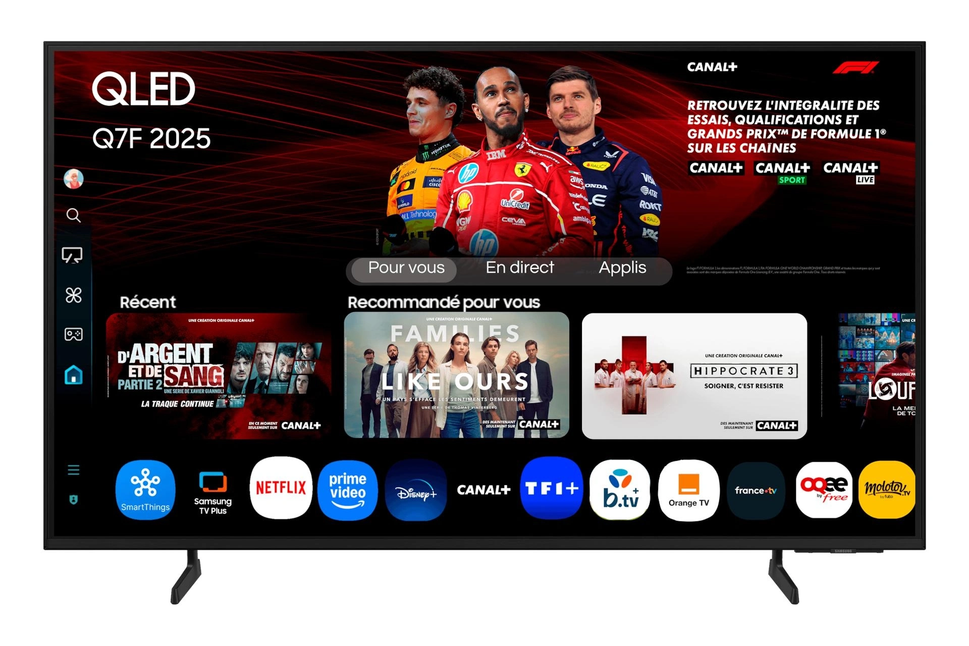 Tv Samsung 65" Qled 4K Uhd/ Tq65Q7F/ Smart Tv – imagen 3