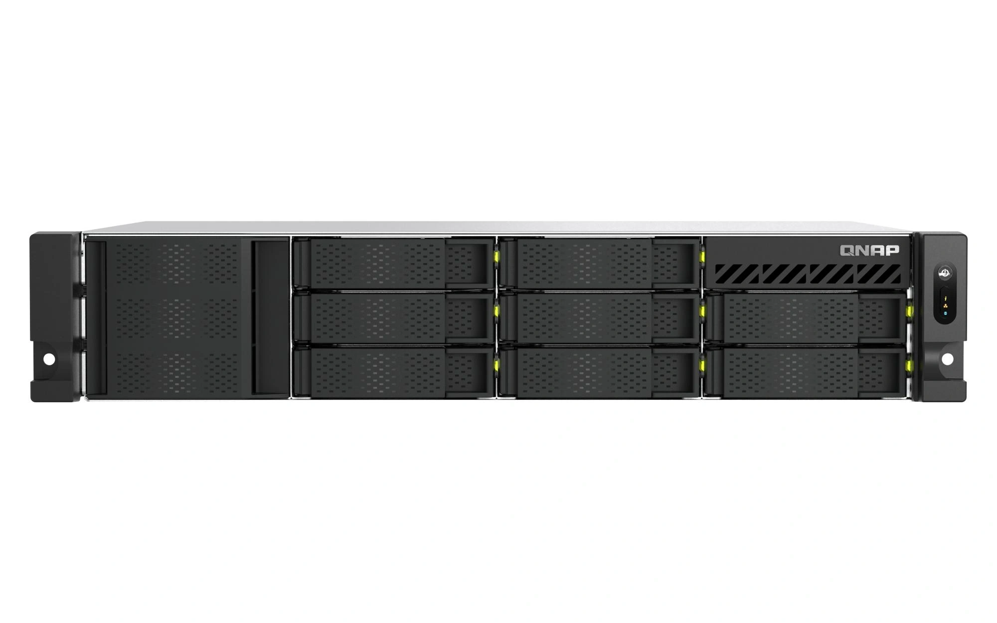 QNAP TS-H1073BXEU-RP NAS Bastidor (2U) Ryzen Embedded V1780B 8 GB DDR4 QNAP QTS Negro