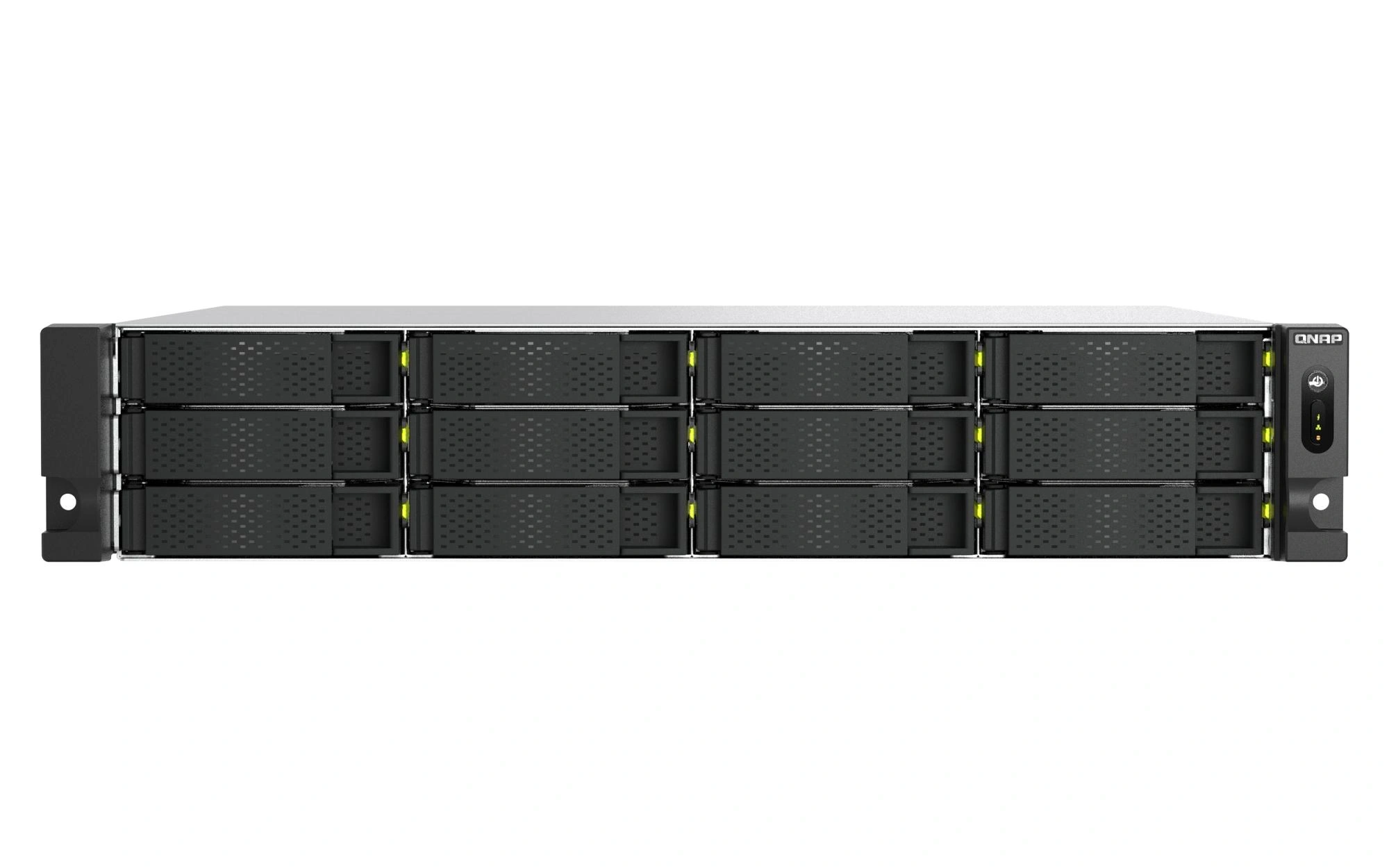 QNAP TS-H1465U-RP Servidor de almacenamiento Bastidor (2U) 8 GB DDR5 0 TB QNAP QTS Negro