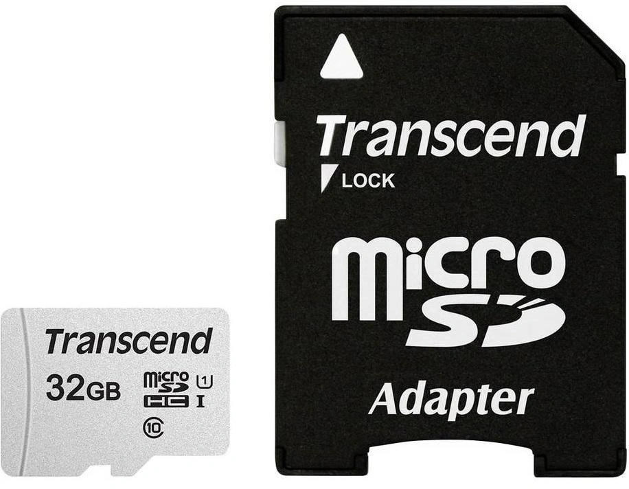 Transcend microSDHC 300S 32GB NAND Clase 10