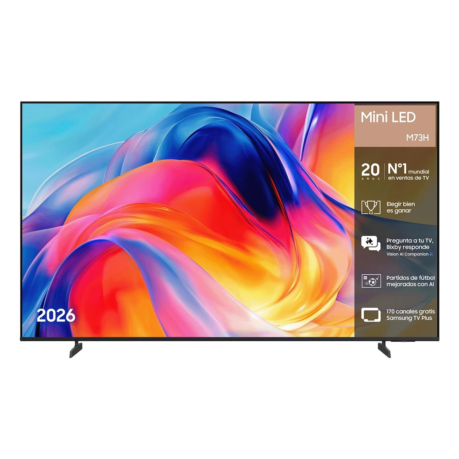 Samsung TV 50" Mini LED M73H 4K Vision AI Smart TV 2026