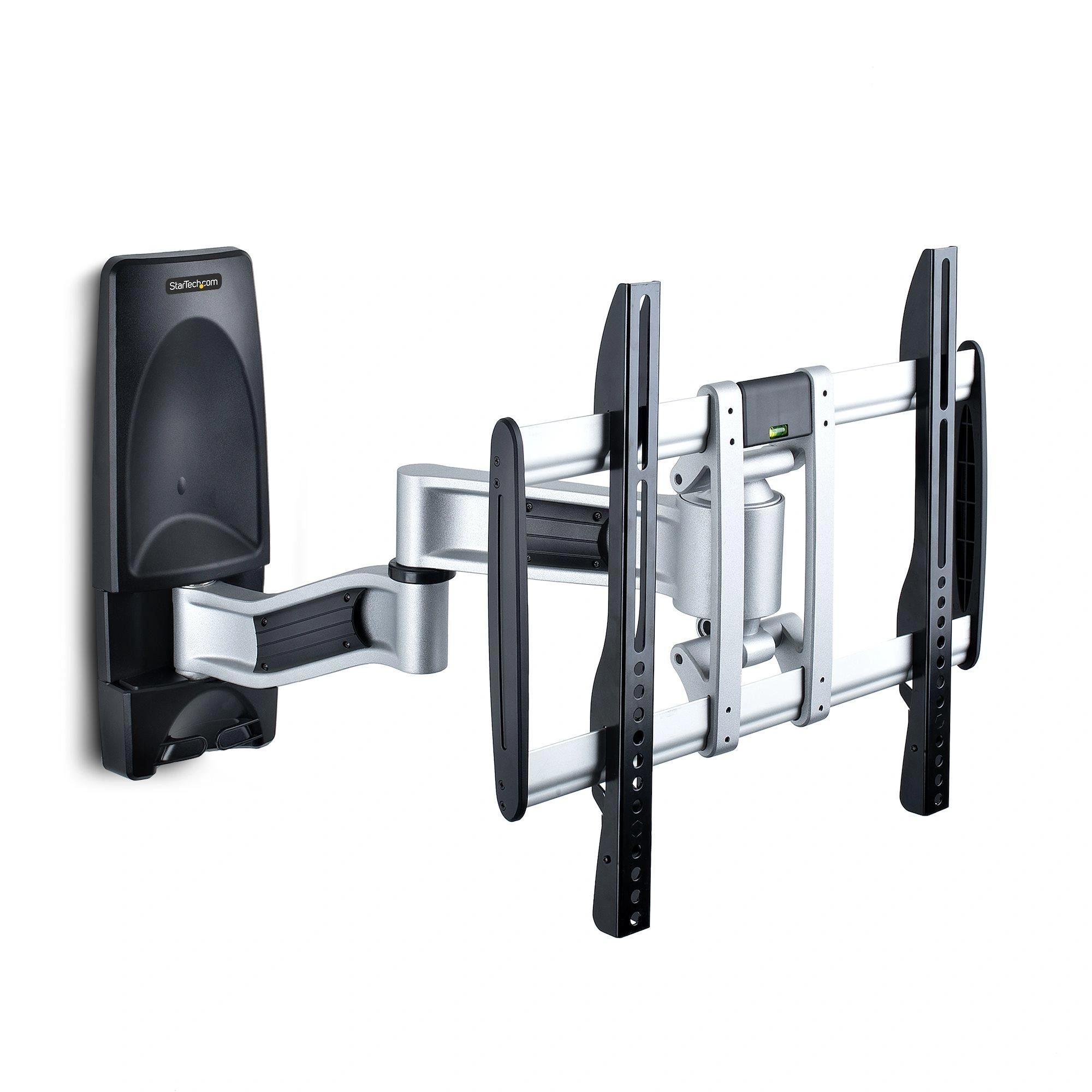 StarTech.com Soporte de Montaje Articulado de Pared para Televisores - Soporte VESA de Pared - Soporta TV Plano o Curvos de 65" o 45kg - Perfil B