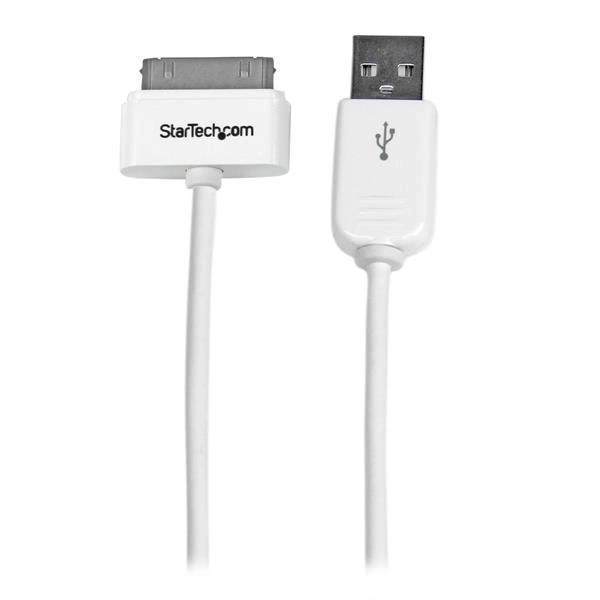 StarTech.com Cable Cargador 1m Conector Dock Connector 30 Pines de Apple a USB 2.0 iPod, iPhone y iPad USB A