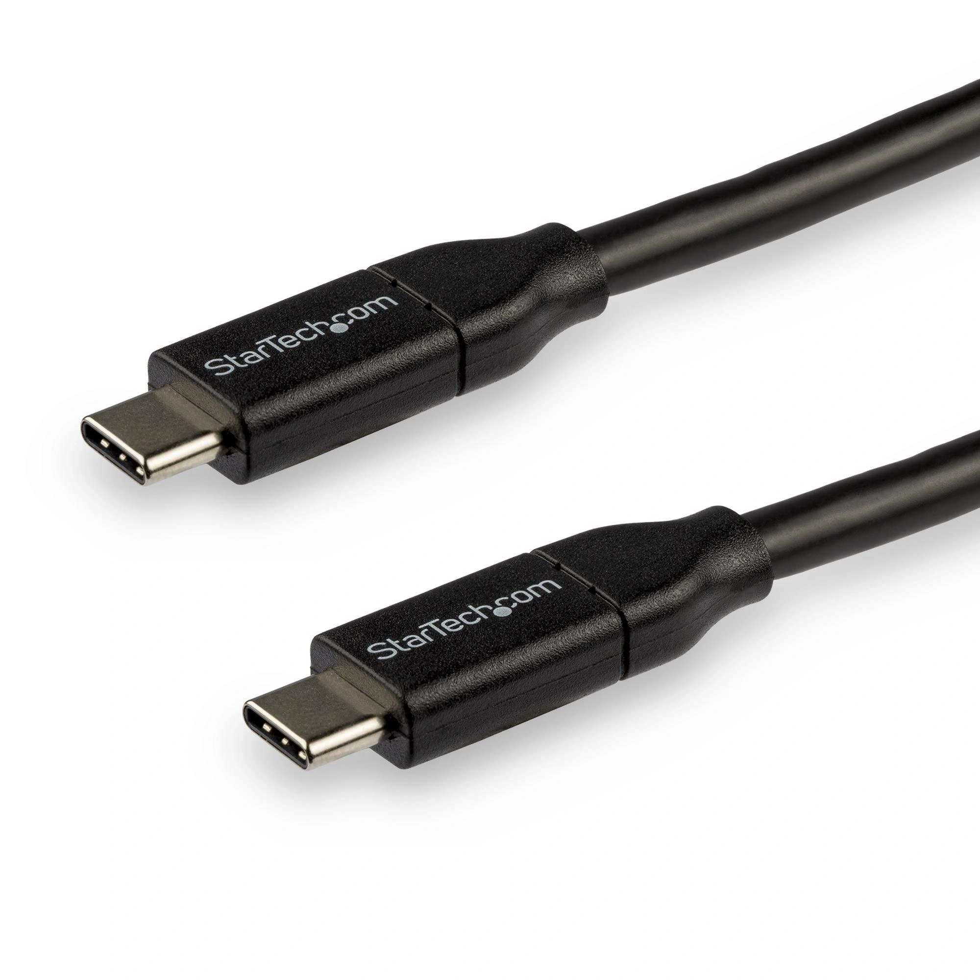 StarTech.com Cable de 3m USB-C a USB-C con capacidad para Entrega de Alimentación de 5A - USB TipoC - Cable de Carga USBC - USB 2.0
