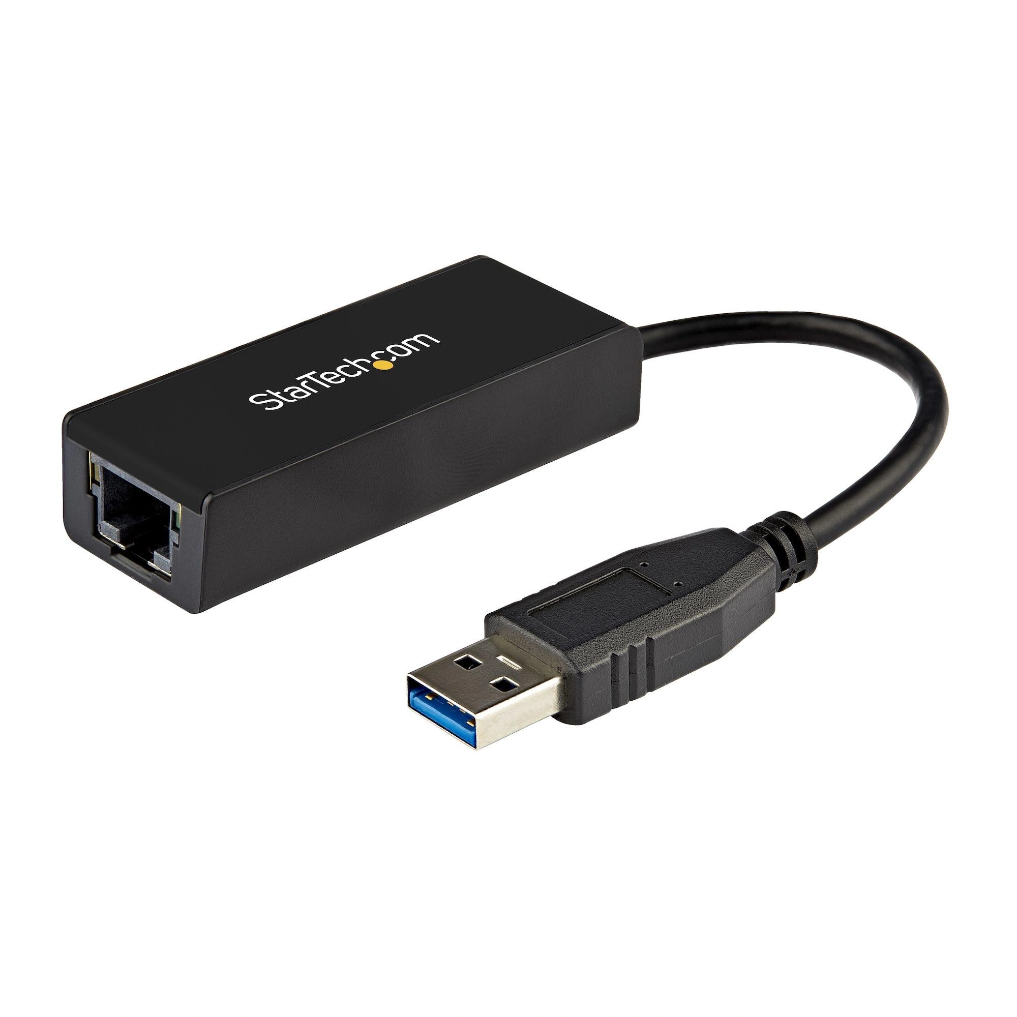 StarTech.com Adaptador Tarjeta de Red Externa USB 3.0 a Ethernet Gigabit - Conversor de Red NIC 10/100/1000 - Adaptador LAN Externo USB a RJ45 -