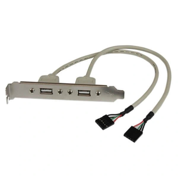 StarTech.com Adaptador de Placa USB A Hembra de 2 puertos