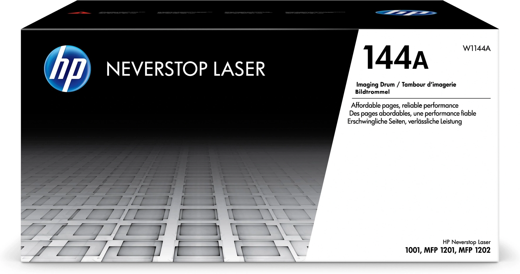 HP Tambor de creación de imágenes Original Laser 144A negro