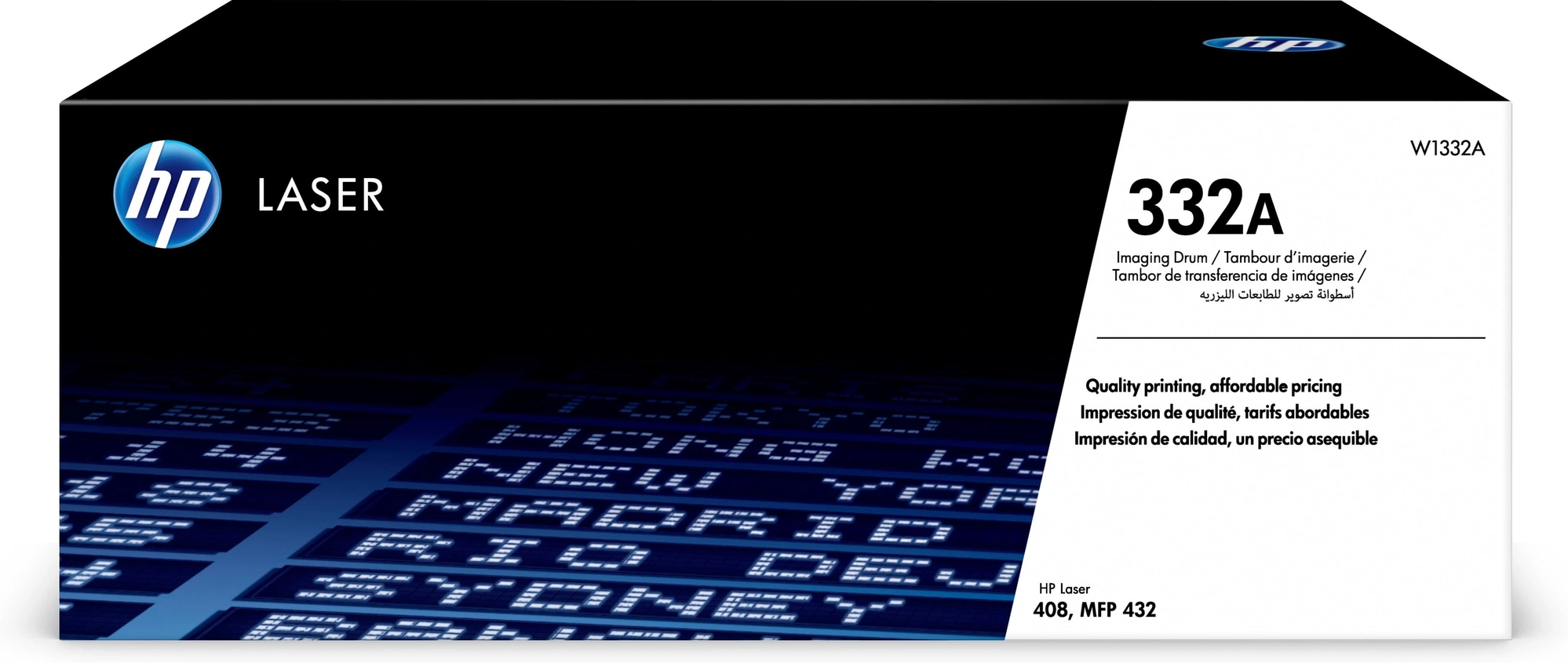 HP Tambor de creación de imágenes Original Laser 332A negro