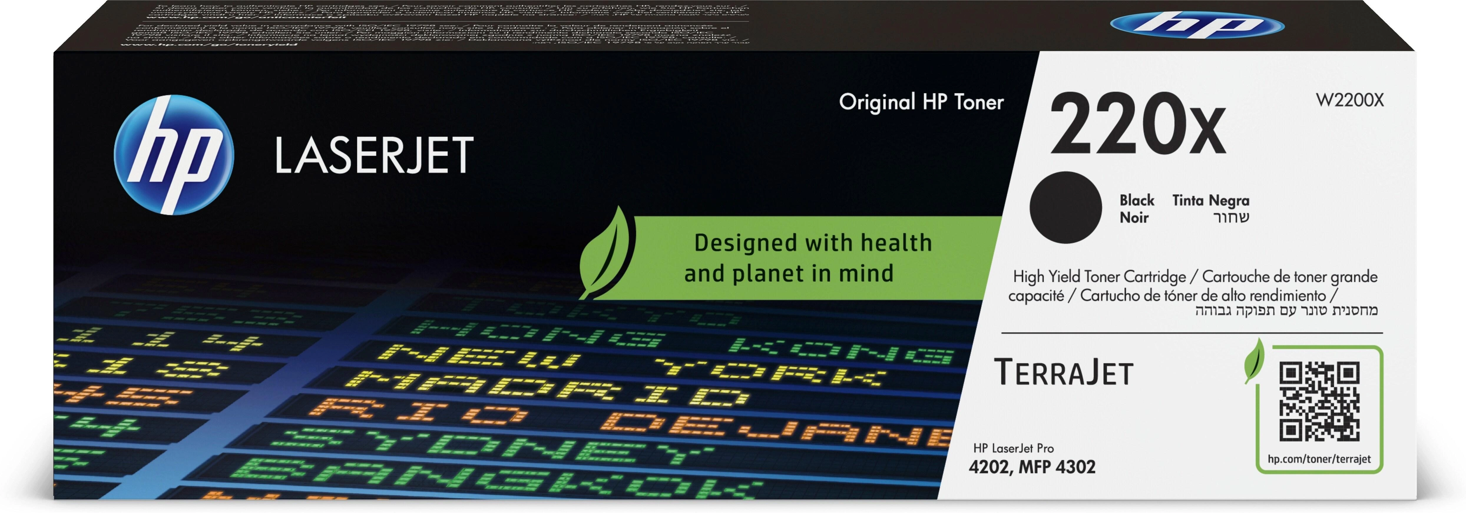 HP Cartucho de tóner Original LaserJet 220X negro