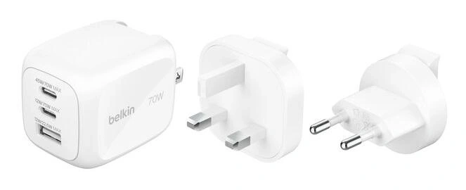 Belkin BoostCharge Pro Universal Blanco Corriente alterna Carga rápida Interior