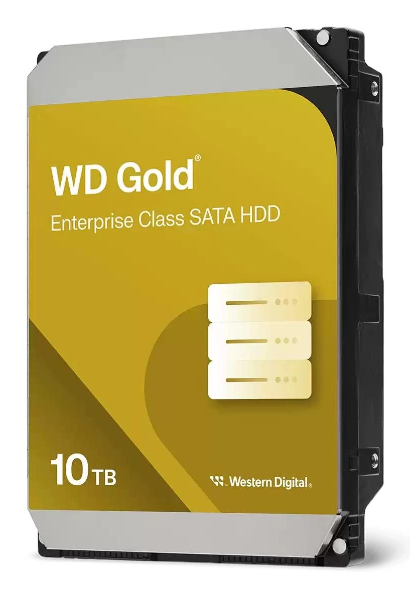 Western Digital Gold WD103KRYZ disco duro interno 10 TB 7200 RPM 512 MB 3.5" Serial ATA III